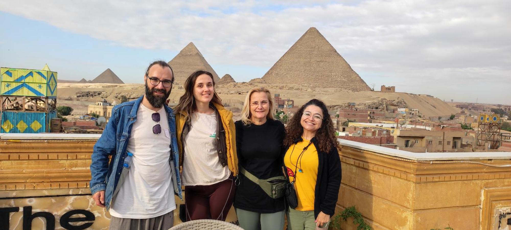 Pyramids Kingdom - Guest House Kafrat al Jabal ภายนอก รูปภาพ